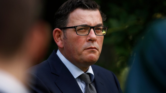 Premier Daniel Andrews has stressed residents isolating for 14 days at home must "see common sense" and not leave their homes after he was quizzed about the Newport family. Picture: Daniel Pockett/Getty Images