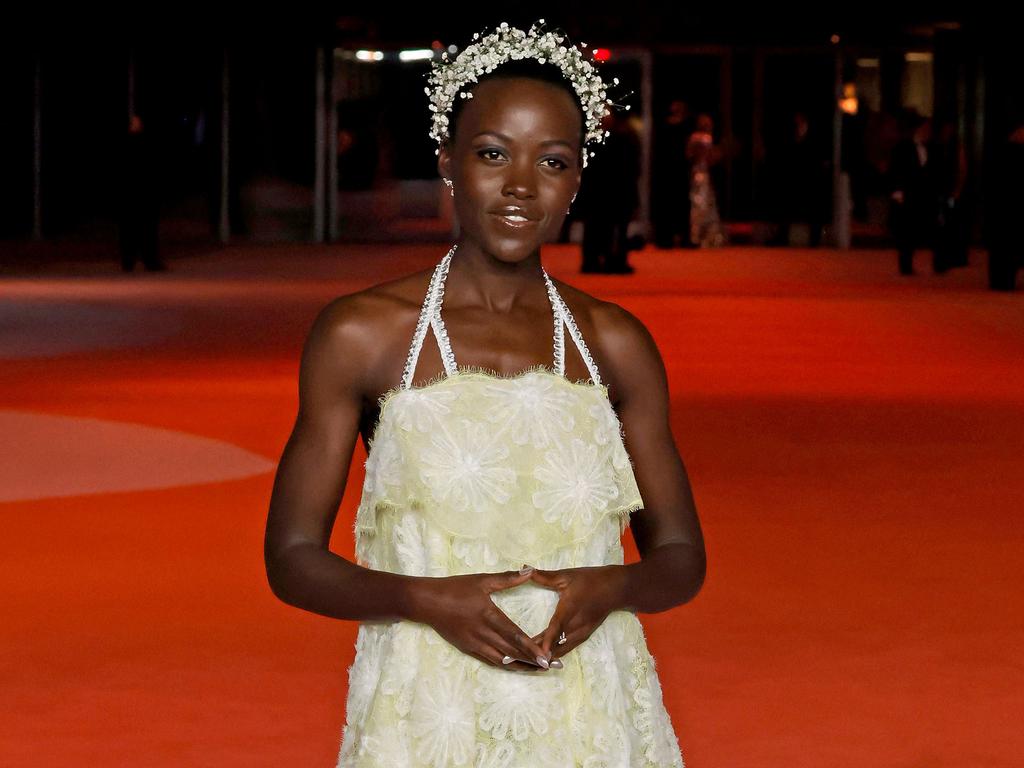 LNyong'o at the Academy Museum Gala in LA earlier this week. Picture: Frazer Harrison/Getty Images/AFP