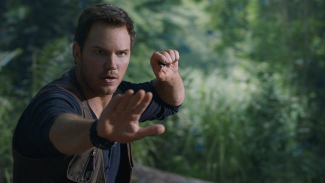 Chris Pratt loves a franchise entry, like Jurassic World. Supplied by Universal Pictures.