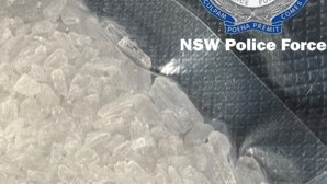 Cooney was caught with just over 1kg of ‘ice’ at his Terrigal address. Picture: NSW Police.