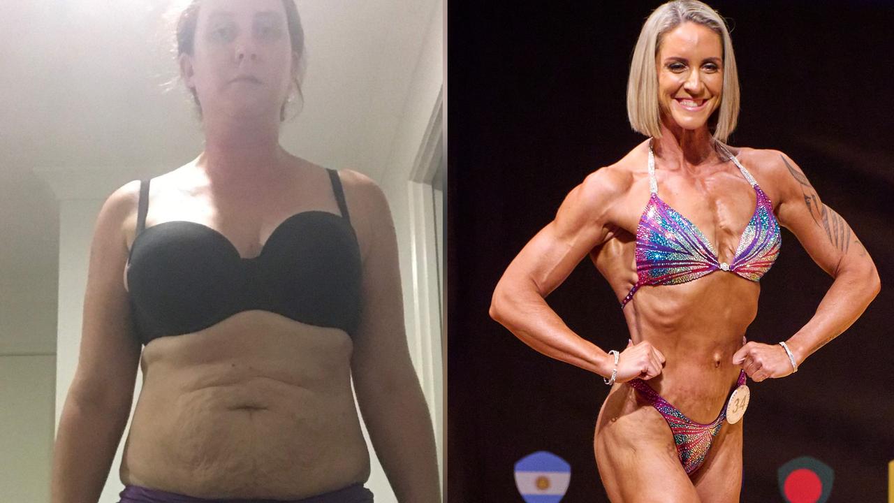 WATCH: Mum’s incredible bodybuilding transformation