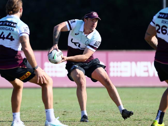 Broncos star Kobe Hetherington has been given permission to negotiate with rival clubs. Picture: Tertius Pickard