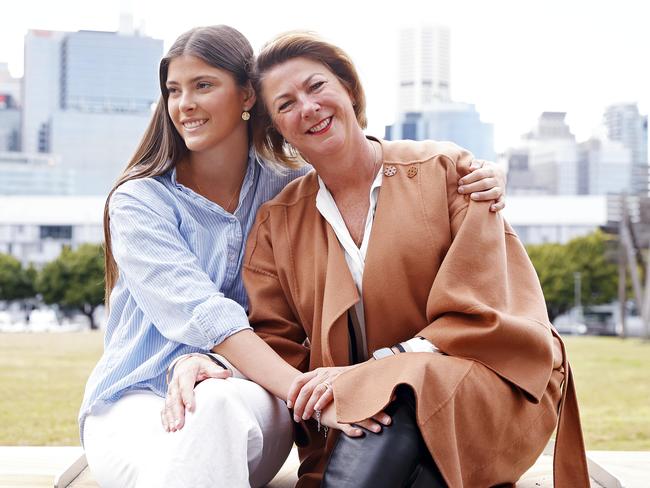 NSW MP Melinda Pavey pictured with her daughter Emily. Picture: Sam Ruttyn