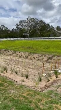 The $103 million Saltwater Creek upgrade near Aldershot.