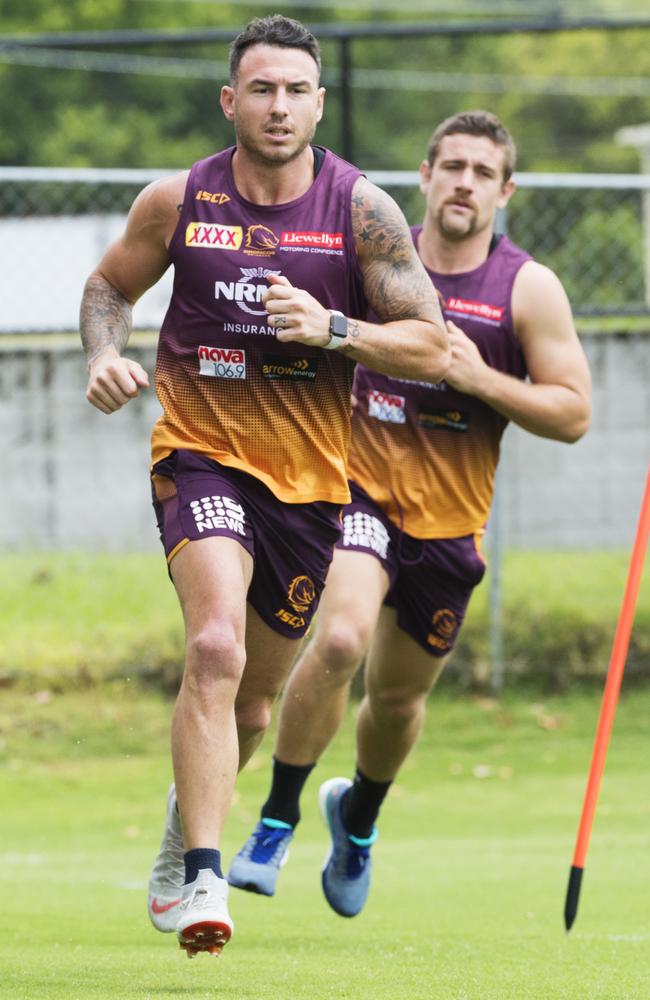 The decision not to hand Darius Boyd or Andrew McCullough the captaincy was the right one. Picture: Lachie Millard