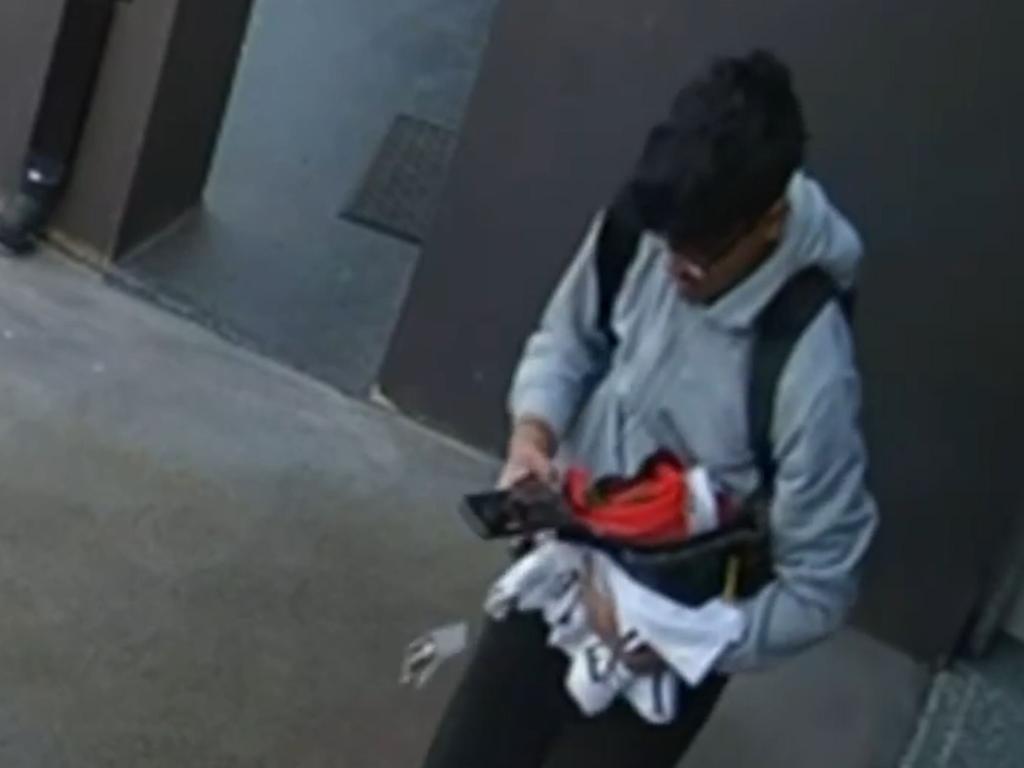 Krishank was reportedly spotted on a train from Tarneit station to Melbourne central on Monday morning. Picture: 9News