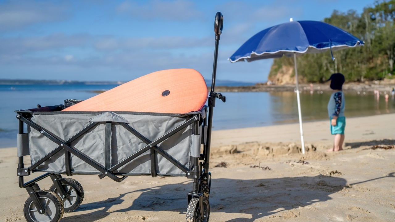 Wanderer Quad Fold Beach Cart (from BCF) 