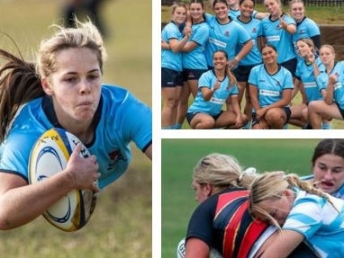 There's been great action at the Australian schools Sevens Rugby tournament this week.