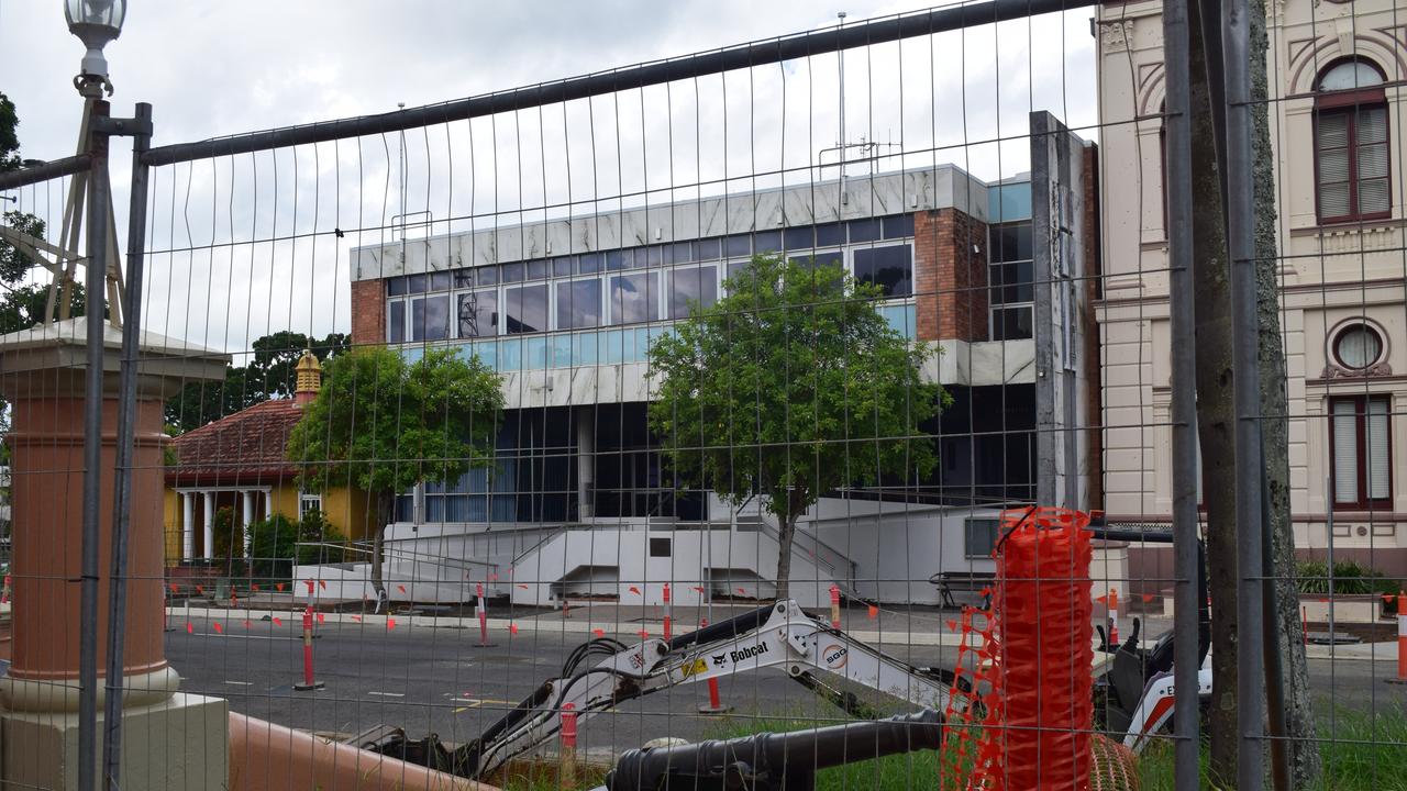 Former Fraser Coast Council administration building in Maryborough.