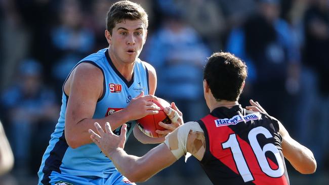 Sturt premiership player Rune Gilfoy has joined former teammate Sam Colquhoun at Tanunda. Picture: Matt Turner