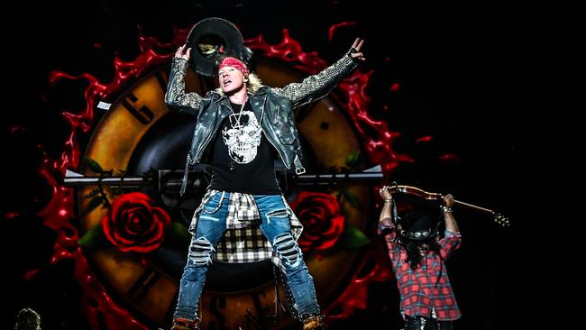 Guns N Roses will play to a masive Melbourne crowd in December.