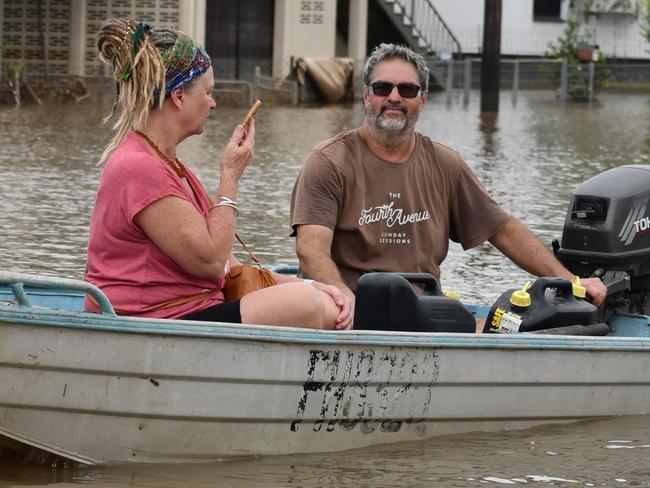 Photographs from the flooding disaster in Ingham, Hinchinbrook, North Queensland, on Wednesday. Picture: Cameron Bates