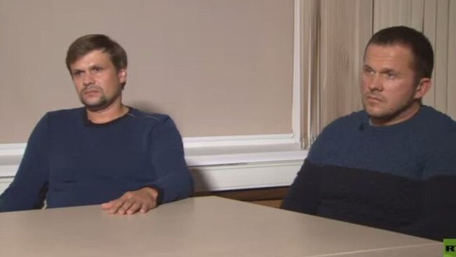 The two men suggested they are in a relationship. Picture: RT