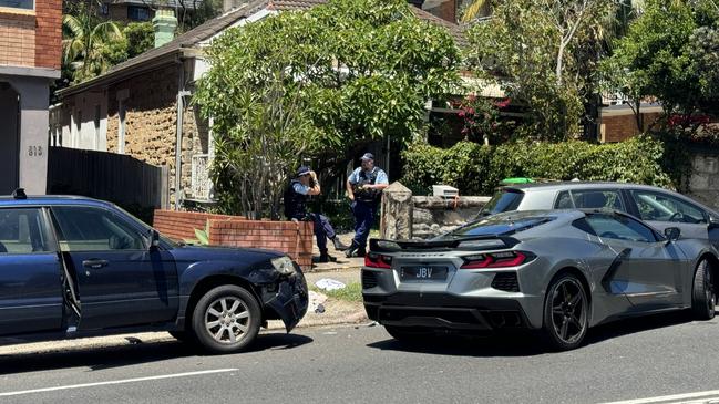 The multi-vehicle crash on Bondi Rd. Picture: Supplied