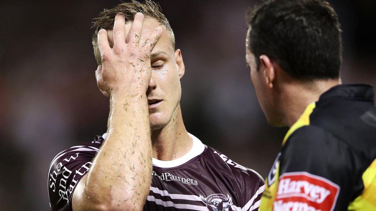 Daly Cherry-Evans has a history of diving according to Sam Thaiday. (Photo by Mark Kolbe/Getty Images)