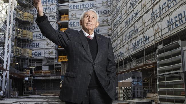 Billionaire Harry Triguboff says Australia is dependent on Chinese buyers. Picture: Hollie Adams