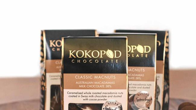 Kokopod Chocolate Founder and Head Chocolatier Brigid Woolnough has recently shifted her business to Buderim on the Sunshine Coast. Picture: Contributed