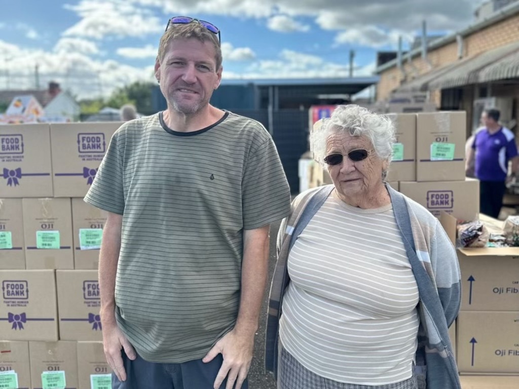Colin Inness and his mother-in-law Christine, from Jones Island. Picture: Supplied
