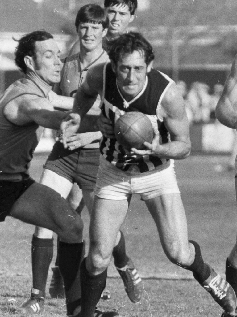 John Cahill during his playing career.