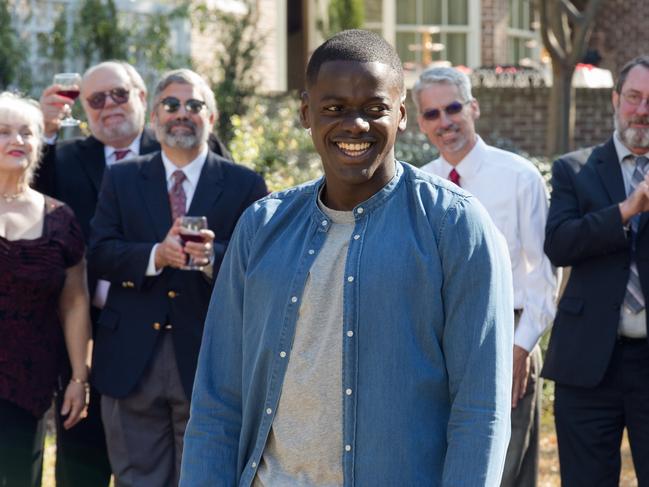 Chris (played by Daniel Kaluuya) in a scene from film Get Out