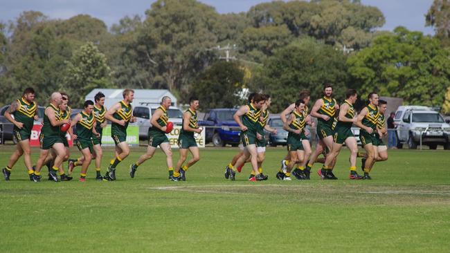 Yarroweyah Football Netball Club will field only a reserve side in the Picola and District league. Photo: Facebook.