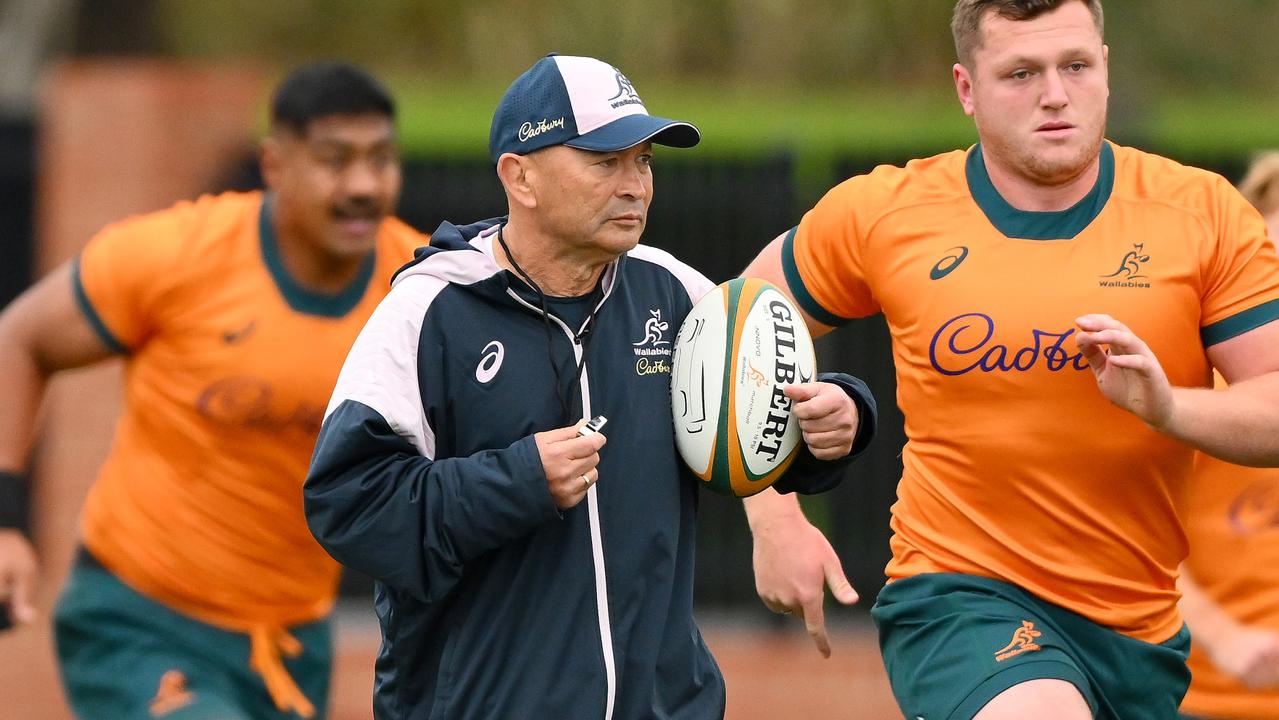 Eddie Jones has the Wallabies poised to ‘shock’ the All Blacks. Picture: Morgan Hancock/Getty Images