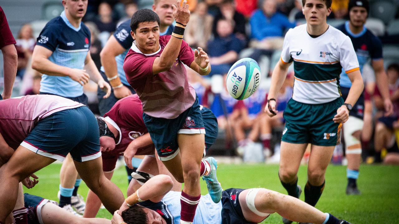 The Waratahs beat the Queensland Reds in both under 18s matches on Saturday. Picture courtesy of Tom Primmer/QRU.