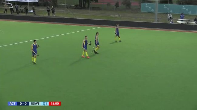 REPLAY: National Under 18's Boys Hockey Championships - NSW State vs ACT