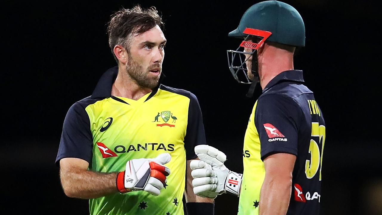 Chris Lynn is there for his close mate, Glenn Maxwell.