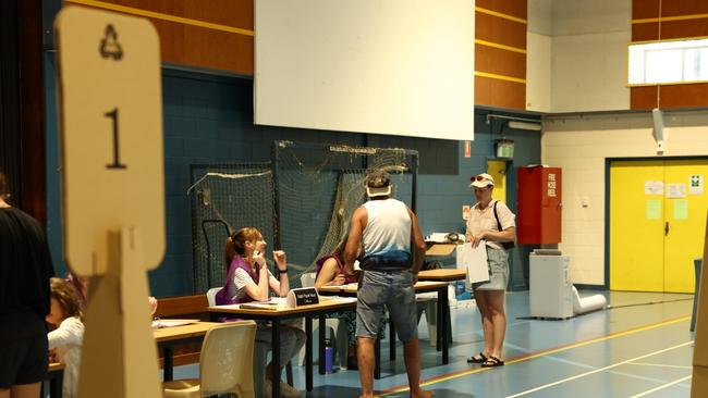 Generic voters voting in Darwin, NT, in the 2025 federal election. Picture: Pema Tamang Pakhrin.