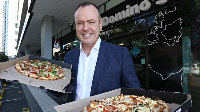 Domino's CEO Don Meij is assessing the impact of a 15-day shutdown in France. Picture; Annette Dew