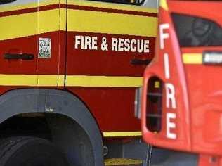 Three people were rescued from a broken elevator by Queensland Fire Emergency Services. Picture: Contributed