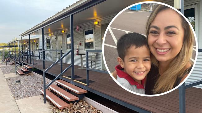 Stephanie Otto and her four-year-old son Tristan were relieved to get out of Howard Springs quarantine so they could spend Christmas with their family in Darwin.