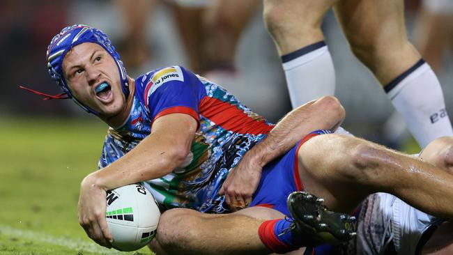 Kalyn Ponga returns to face the Storm. (Photo by Ashley Feder/Getty Images)