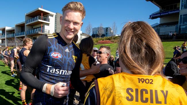 Can James Sicily stay away from the tribunal this year? Picture: Jay Town