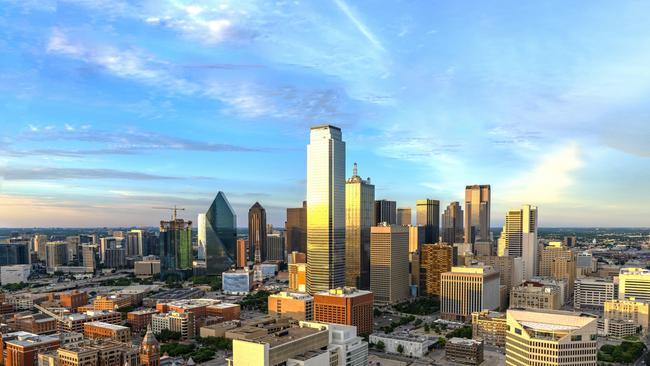 Dallas’ skyline. Picture: Getty Images