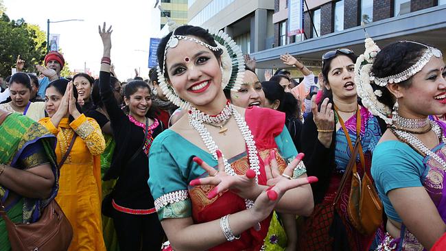 Festival of Chariots returned to Liverpool for the 12th year on Saturday. Picture: Carmela Roche