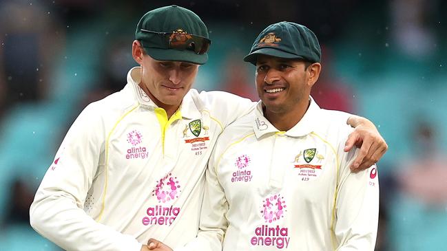 Usman Khawaja actually did deserve to be dropped. (Photo by Cameron Spencer/Getty Images)