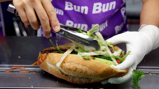 Bun Bun Bakery Springvale serves up some of Melbourne’s best banh mi. Picture- Nicole Cleary