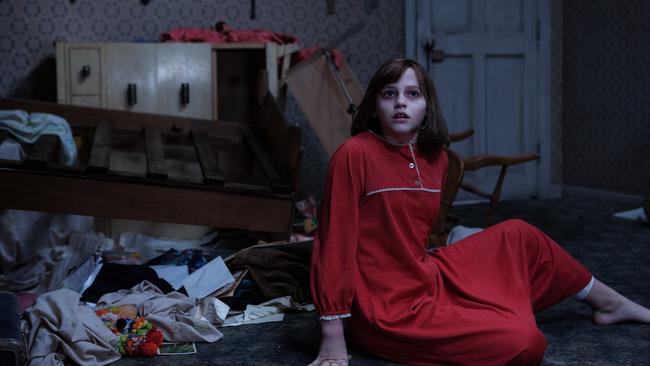 A Scene from the horror film The Conjuring 2, which is showing at Event Cinemas, in Campbelltown.