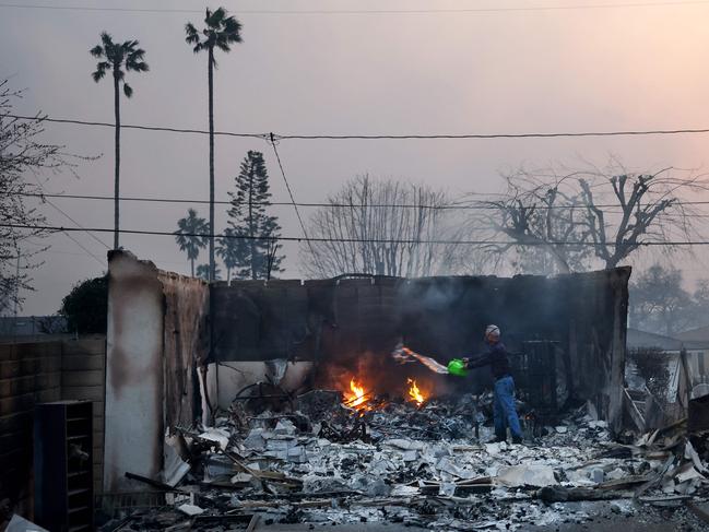 More than 1,000 structures have burned, with fires killing at least five people. Picture: Getty Images