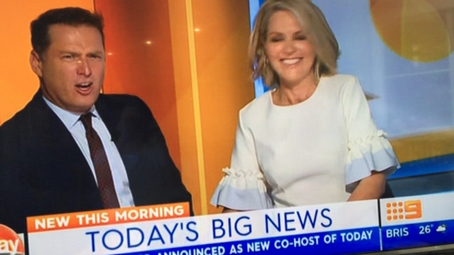 Stefanovic reacts to Georgie Gardner calling him “promiscuous” after she was announced as his new co-host.