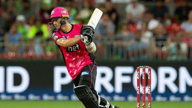 Tom Curran hit a double century in Round two. (AAP Image/Steve Christo) 