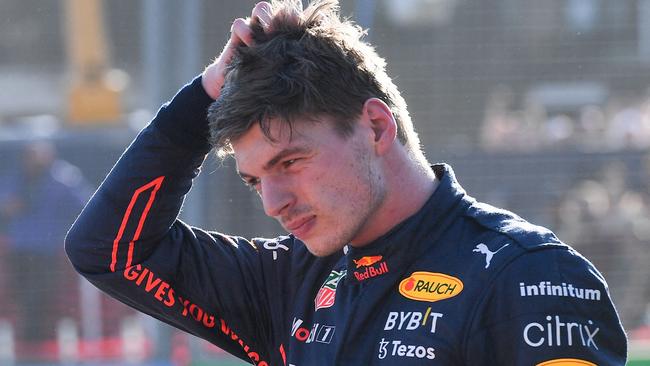 Red Bull's Dutch driver Max Verstappen took an eyewateringly expensive trip home from the Melbourne Grand Prix. Picture: William West