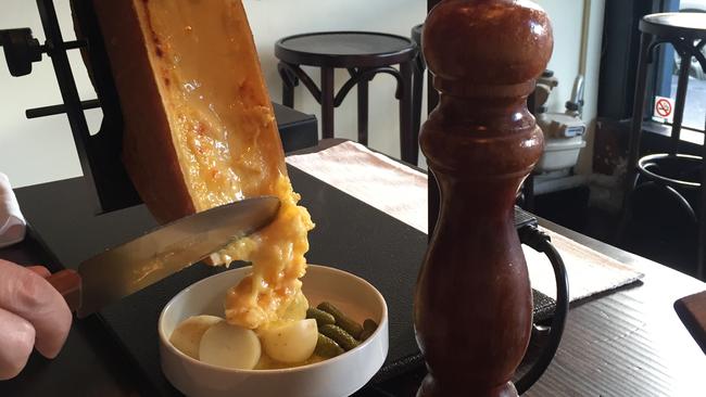 Smithward’s melted cheese oozes off the block. Picture: Supplied