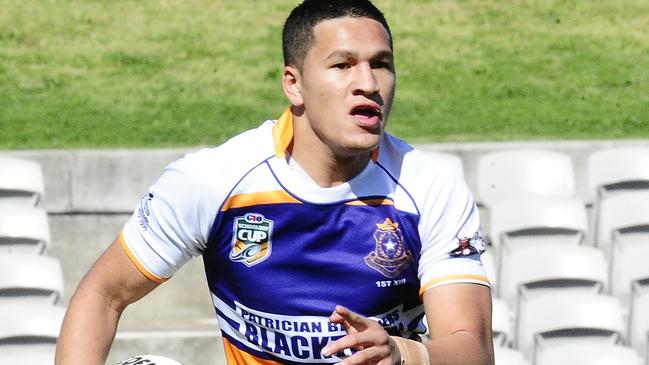 Dallin Watene- Zelezniak played in the Schoolboys Cup for Patrician Brothers Blacktown.