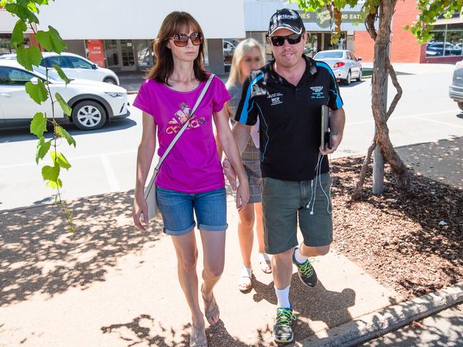 Andrew Broad Nationals MP with wife Rachel. Picture: Jason Edwards