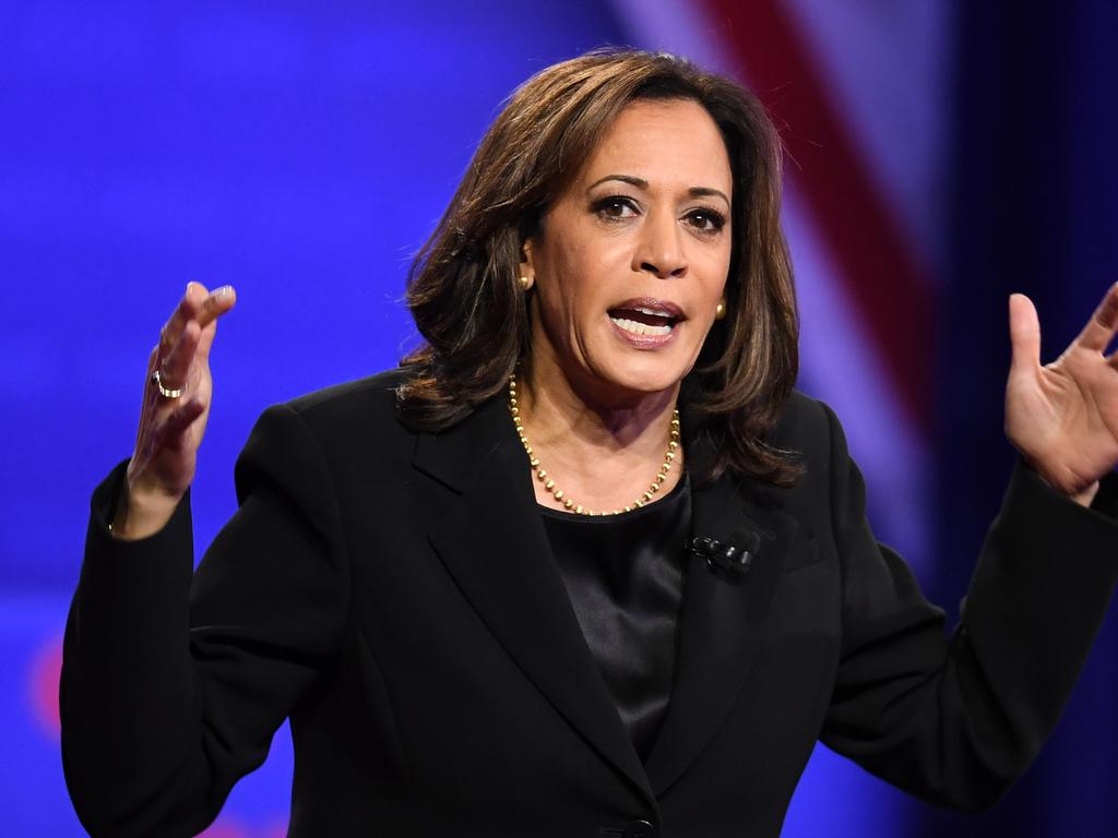 The announcement is a blow for Kamala Harris. Picture: Robyn Beck / AFP