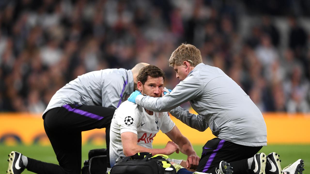 Jan Vertonghen’s injury has put more focus onto how football deals with head injuries