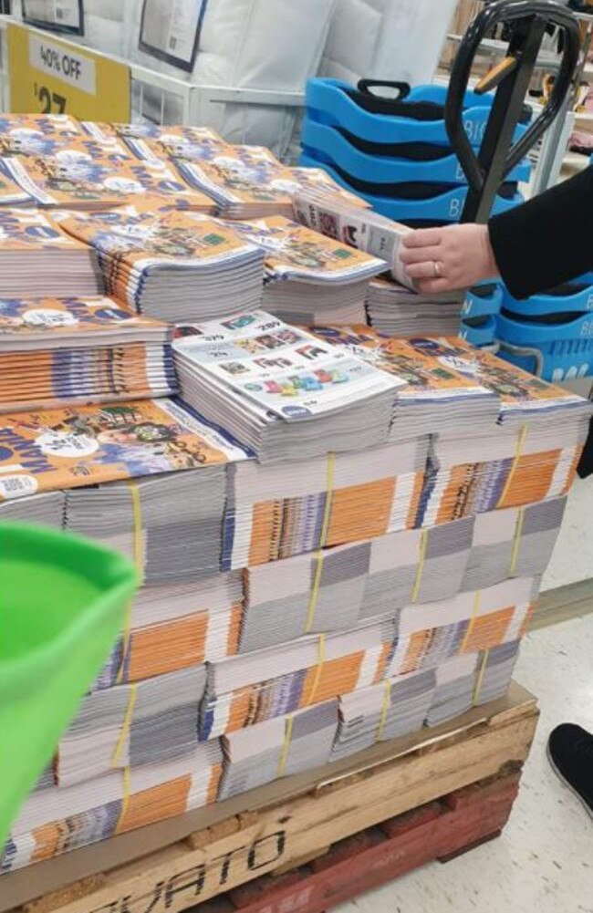 One mum shared how she had managed to get mulitple copies, drawing criticism from some who had been unable to get their hands on one. picture: Facebook/Big W Mums In Australia.